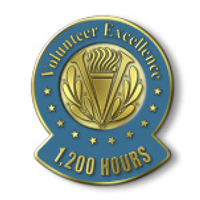 Volunteer Excellence - 1200 Hours